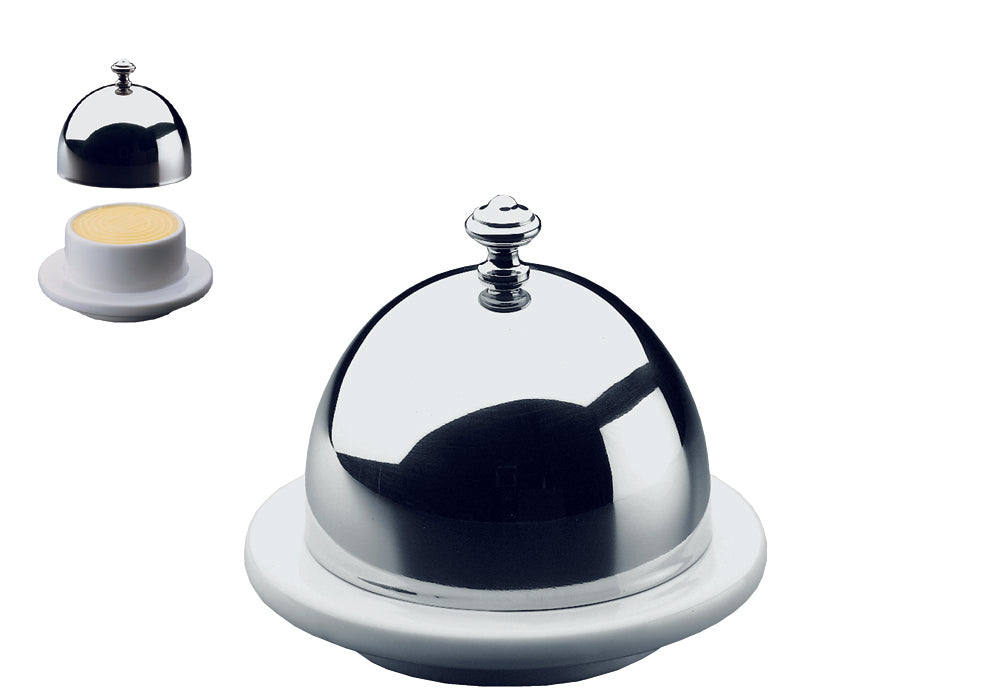 Butter dish CLASSIC with cover slvp. 8 cm