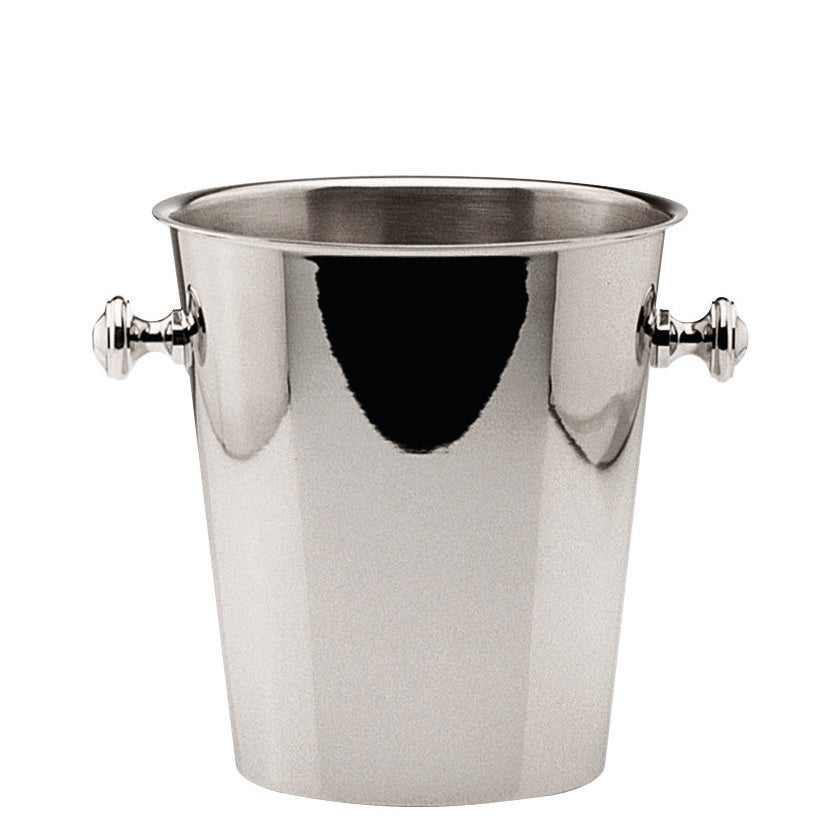 Wine cooler silverplated 23cm, 2 bottles