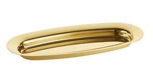 Serving tray S PVD gold - VISION
