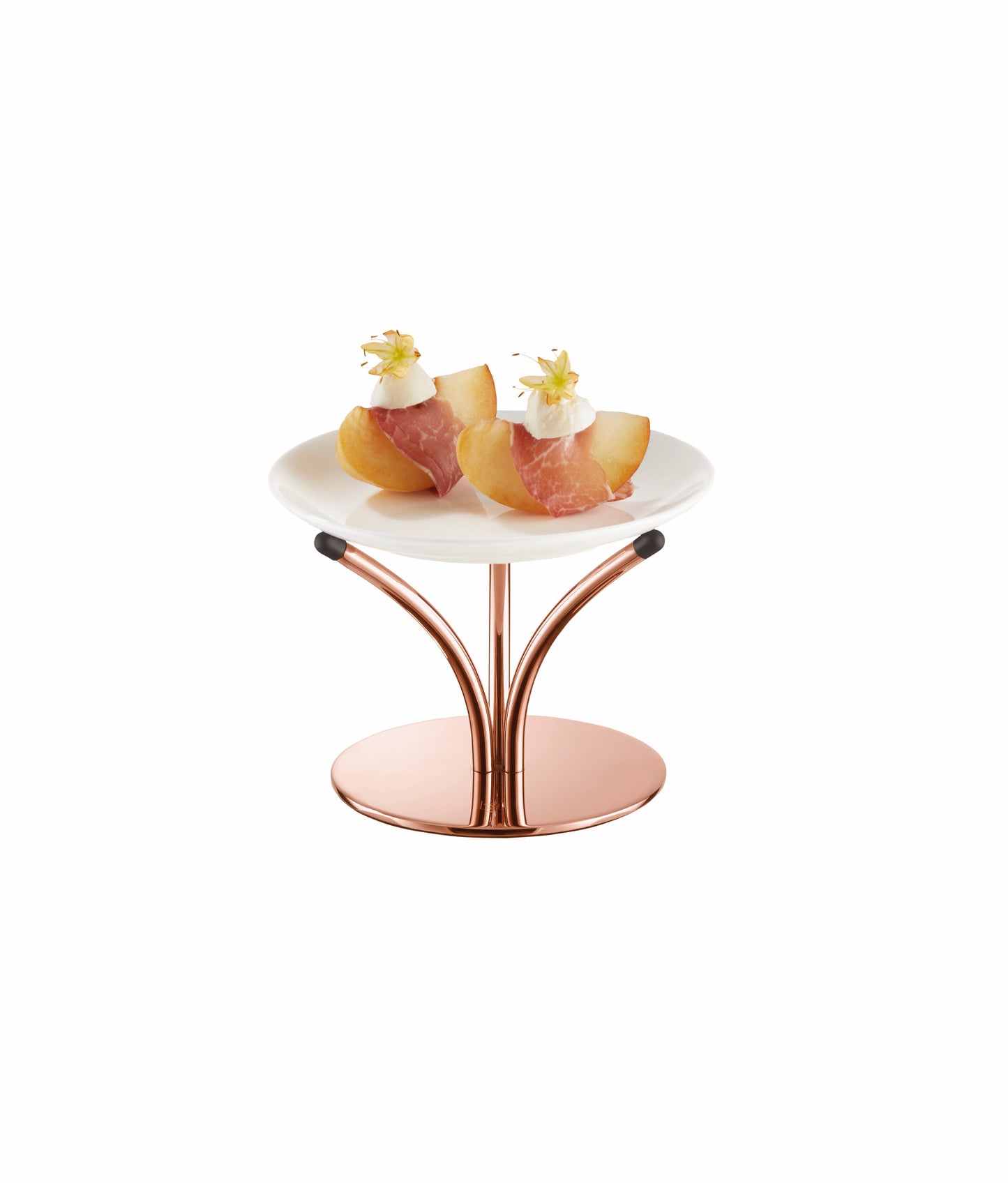 Buffet stand 'S' PVD copper - FLEUR