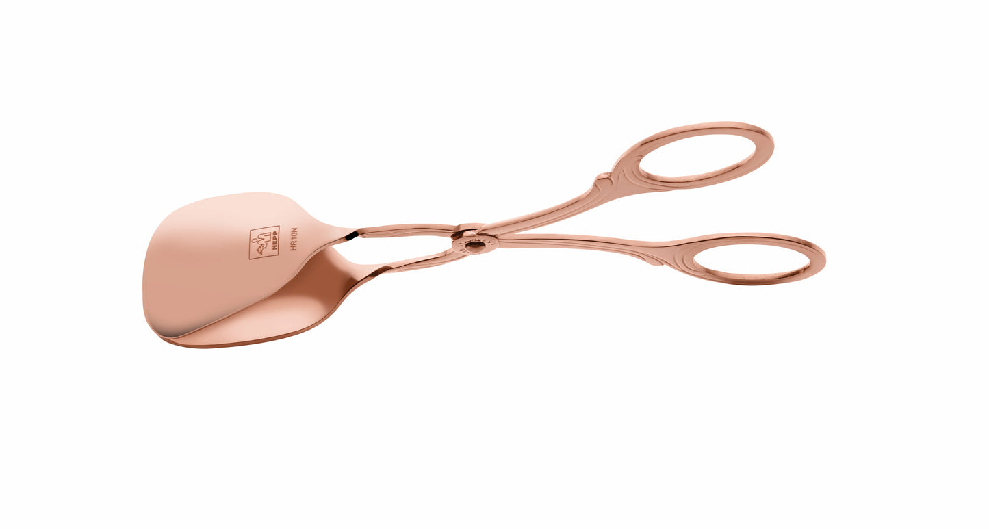 Pastry tongs PVD copper 17,5cm