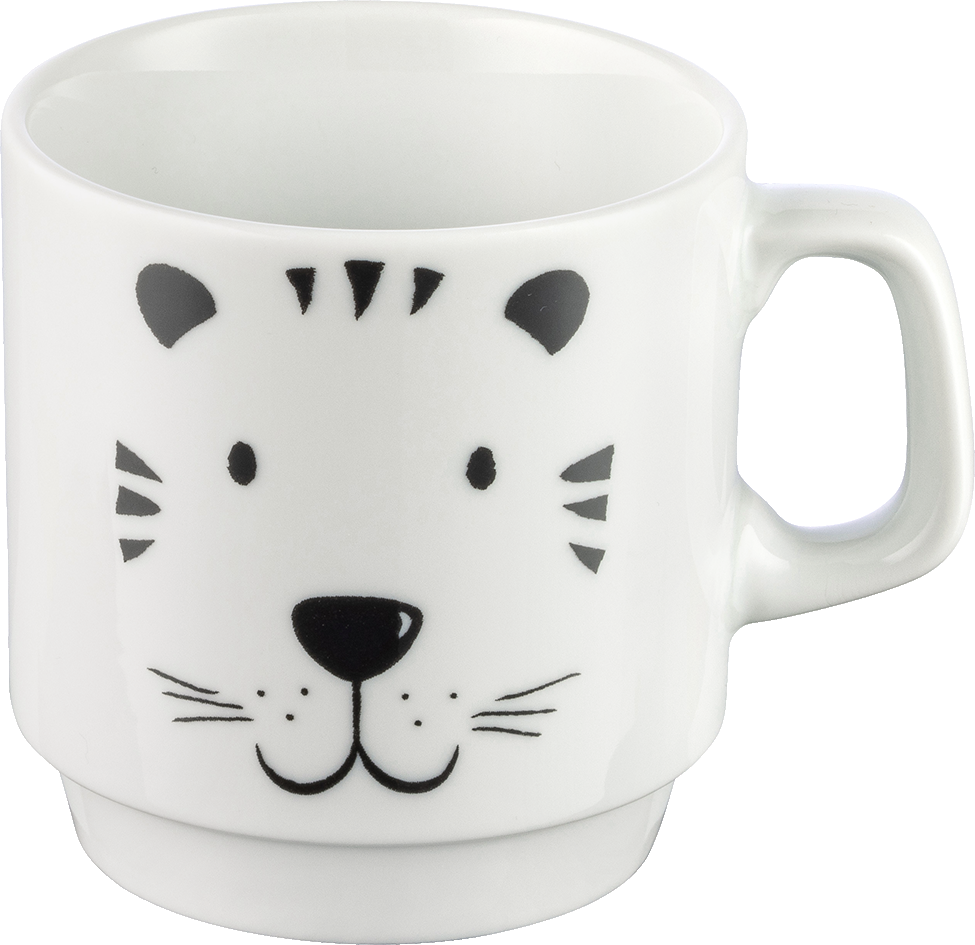 Cup stackable 0.22l