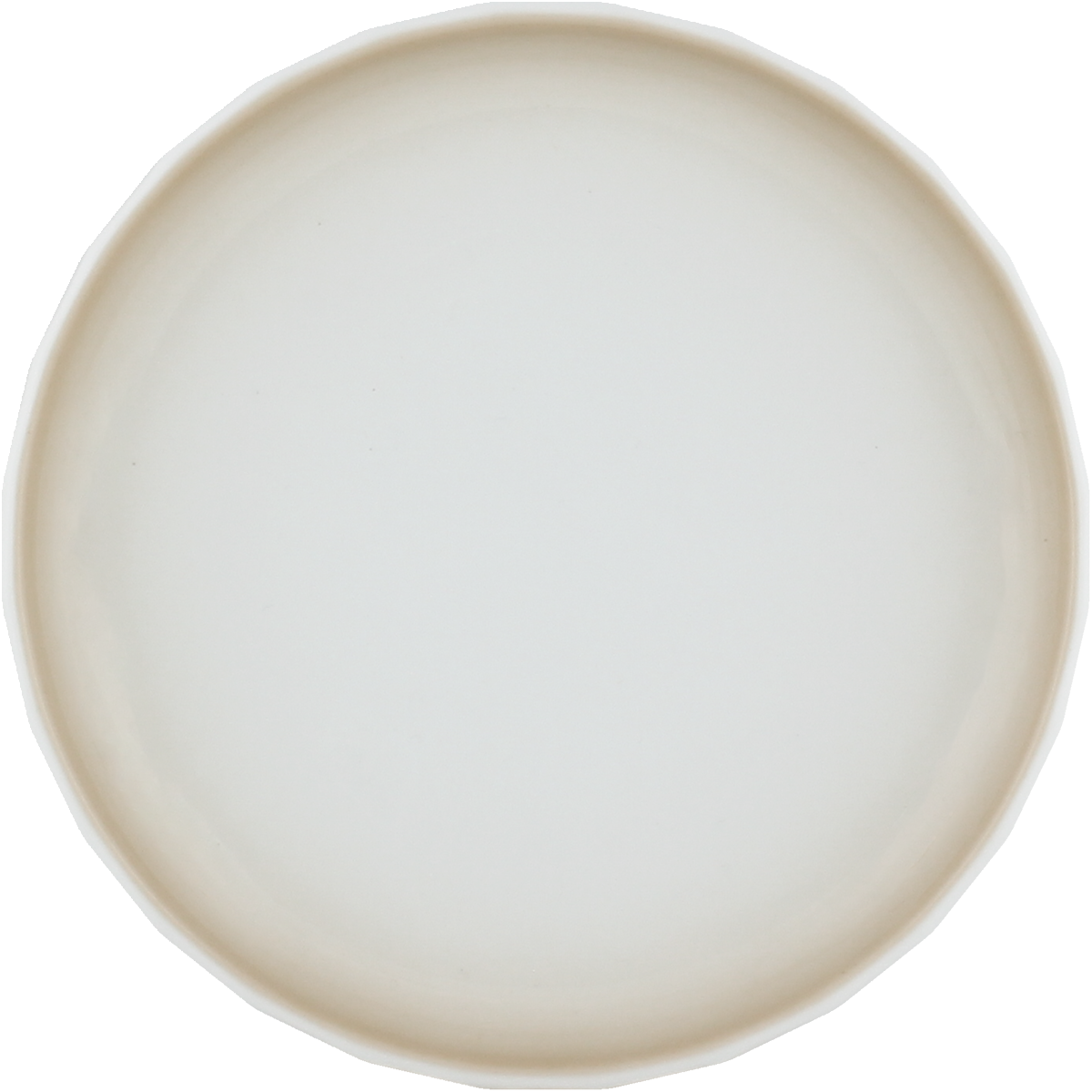 Plate flat round 15cm