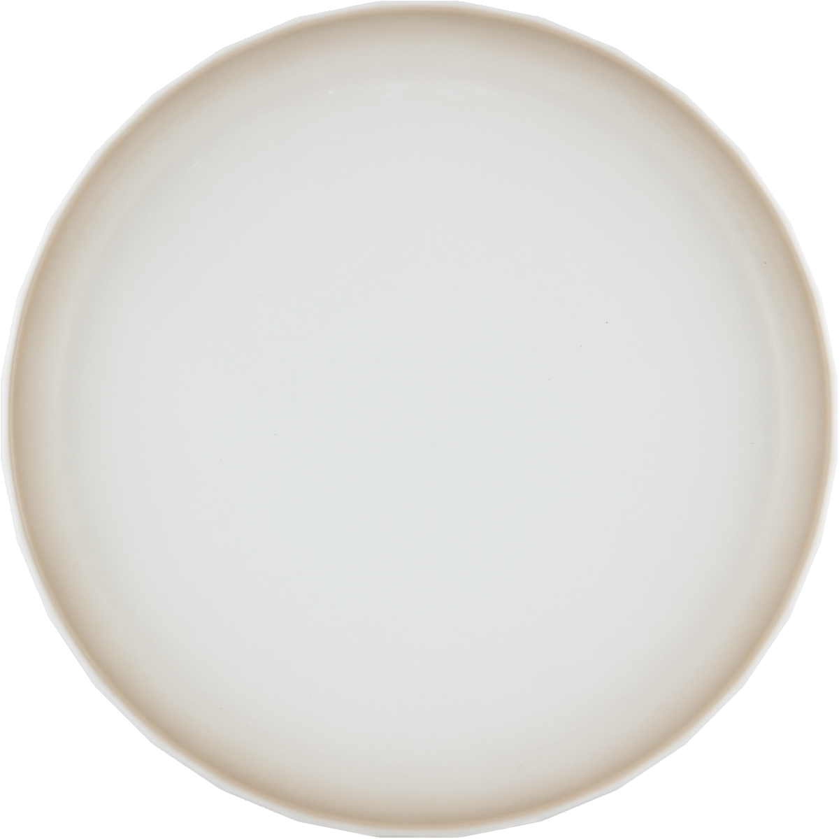 Plate flat round 20cm