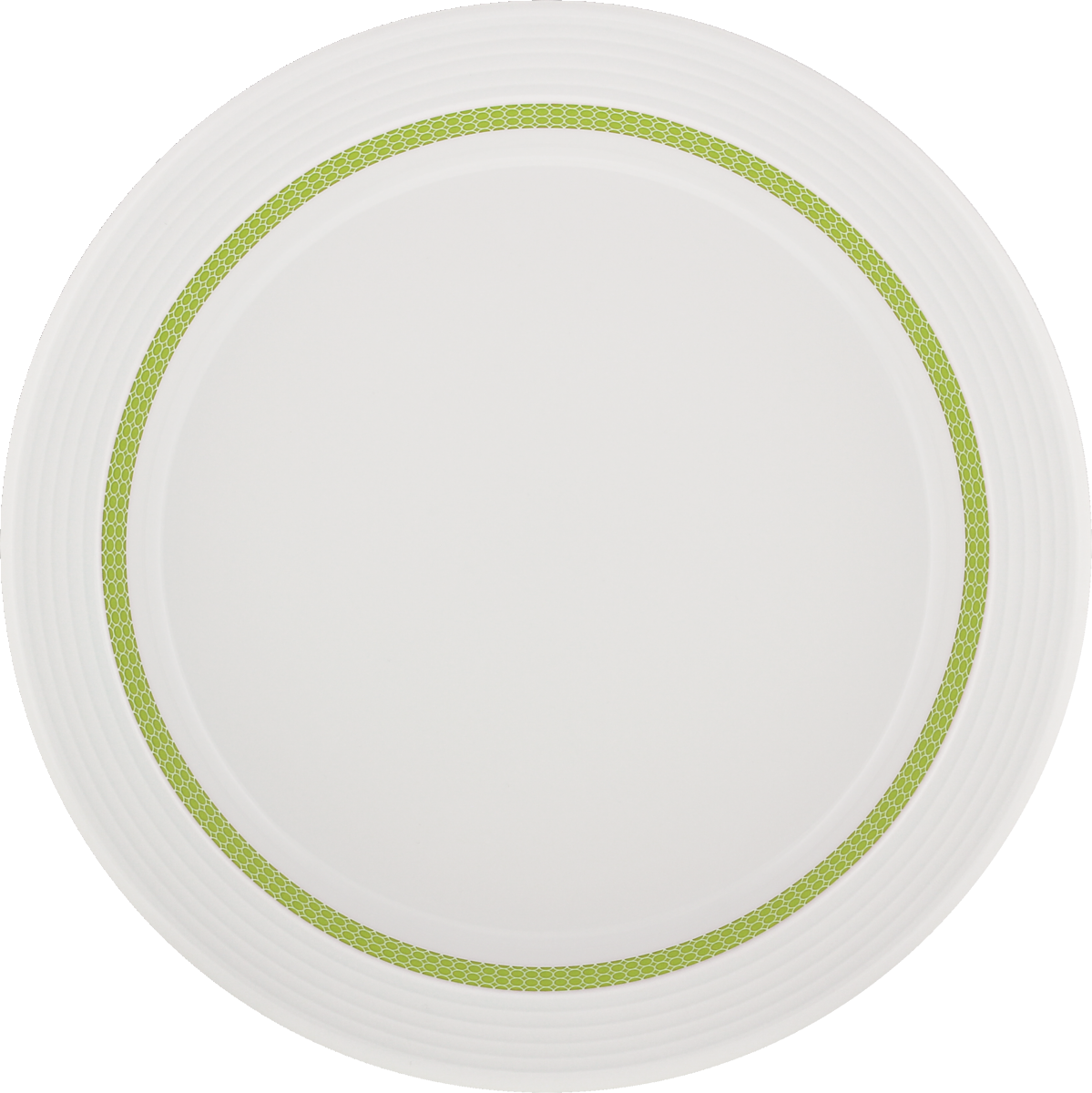 Plate special half-deep with rim embossed 24cm