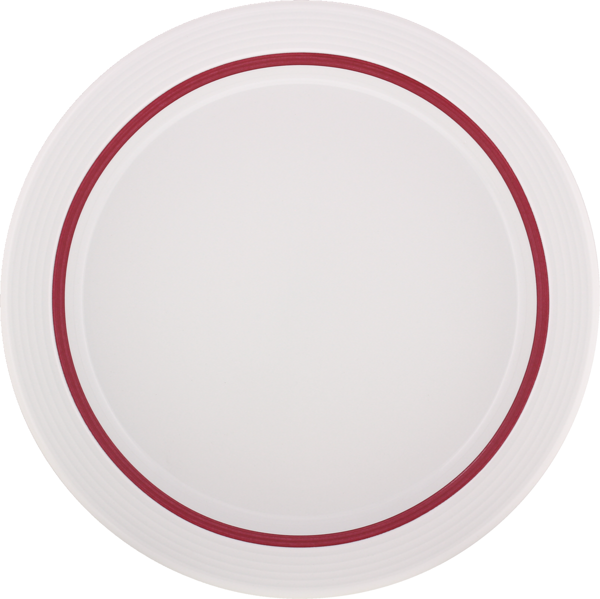 Plate special half-deep with rim embossed 25cm