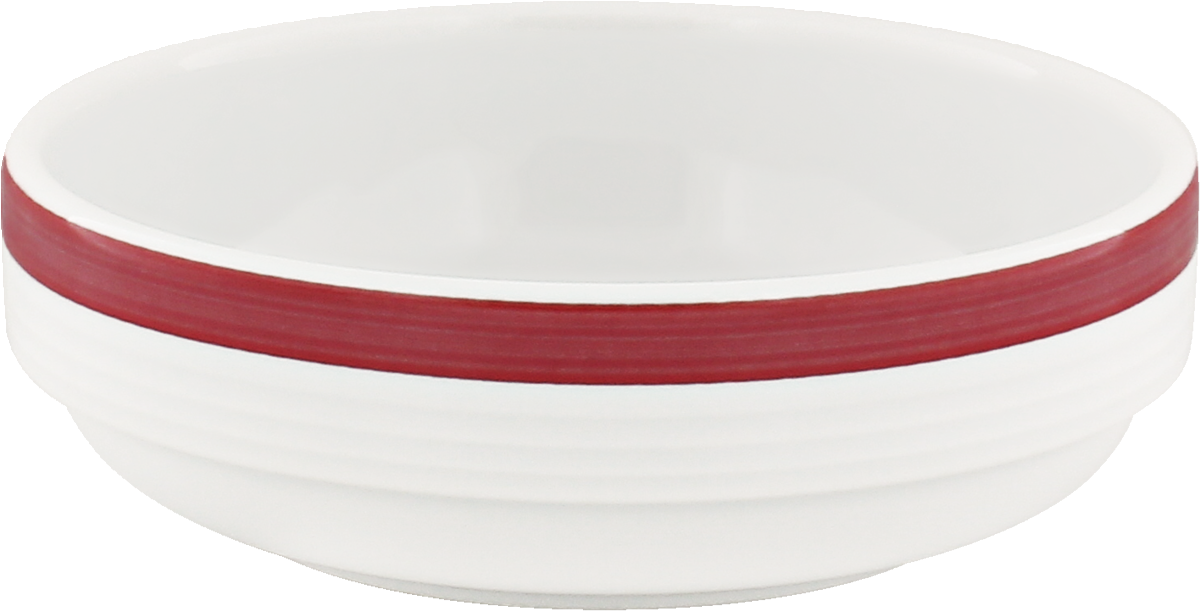 Bowl round stackable embossed 12cm/0.28l