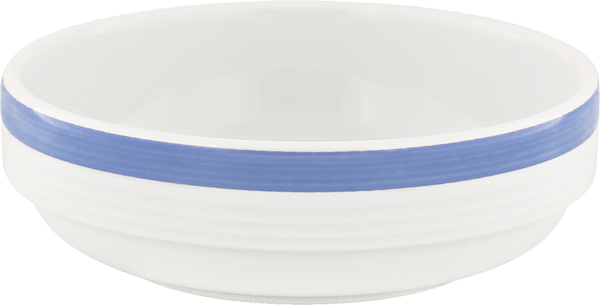 Bowl round stackable embossed 12cm/0.28l
