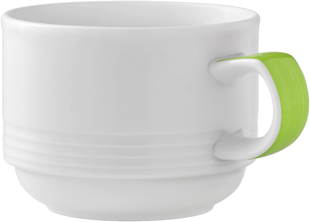 Cup stackable embossed 0.18l