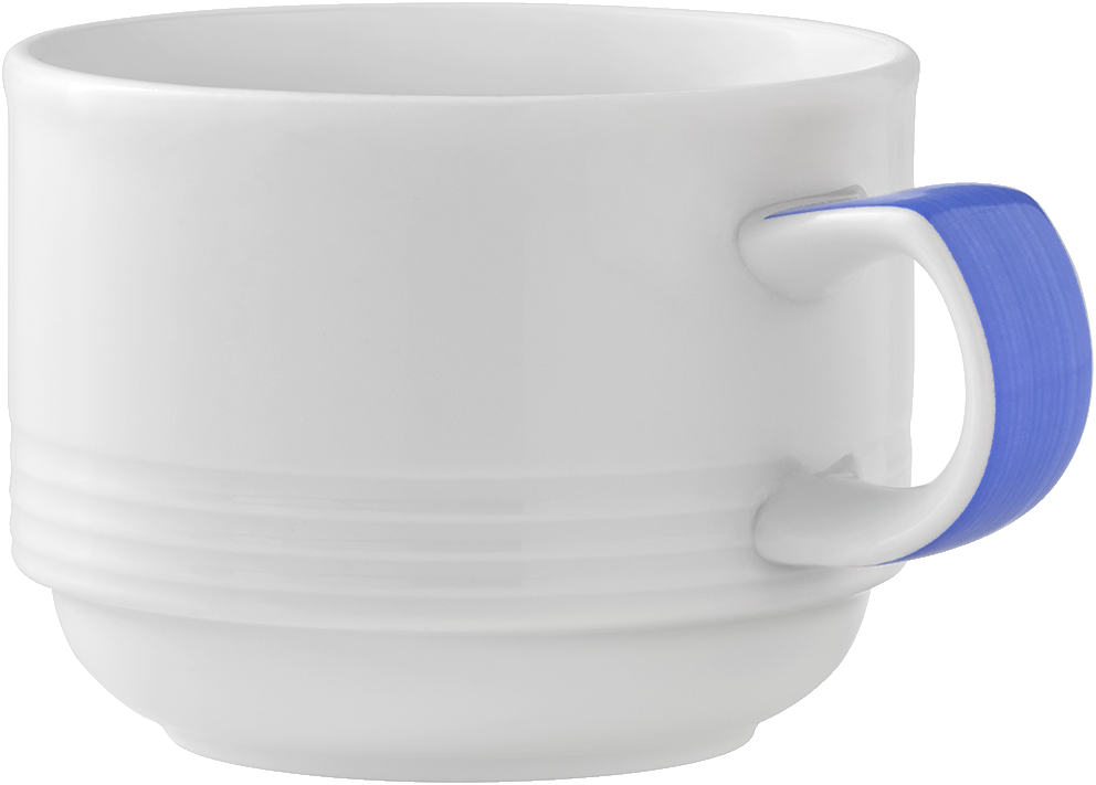 Cup stackable embossed 0.18l