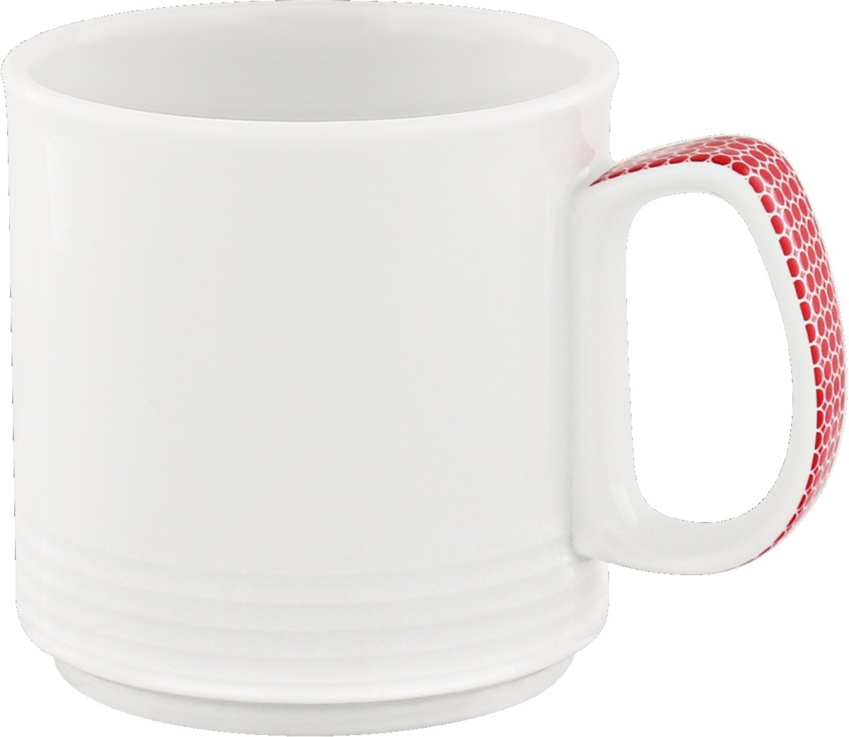 Mug special stackable embossed 0.27l