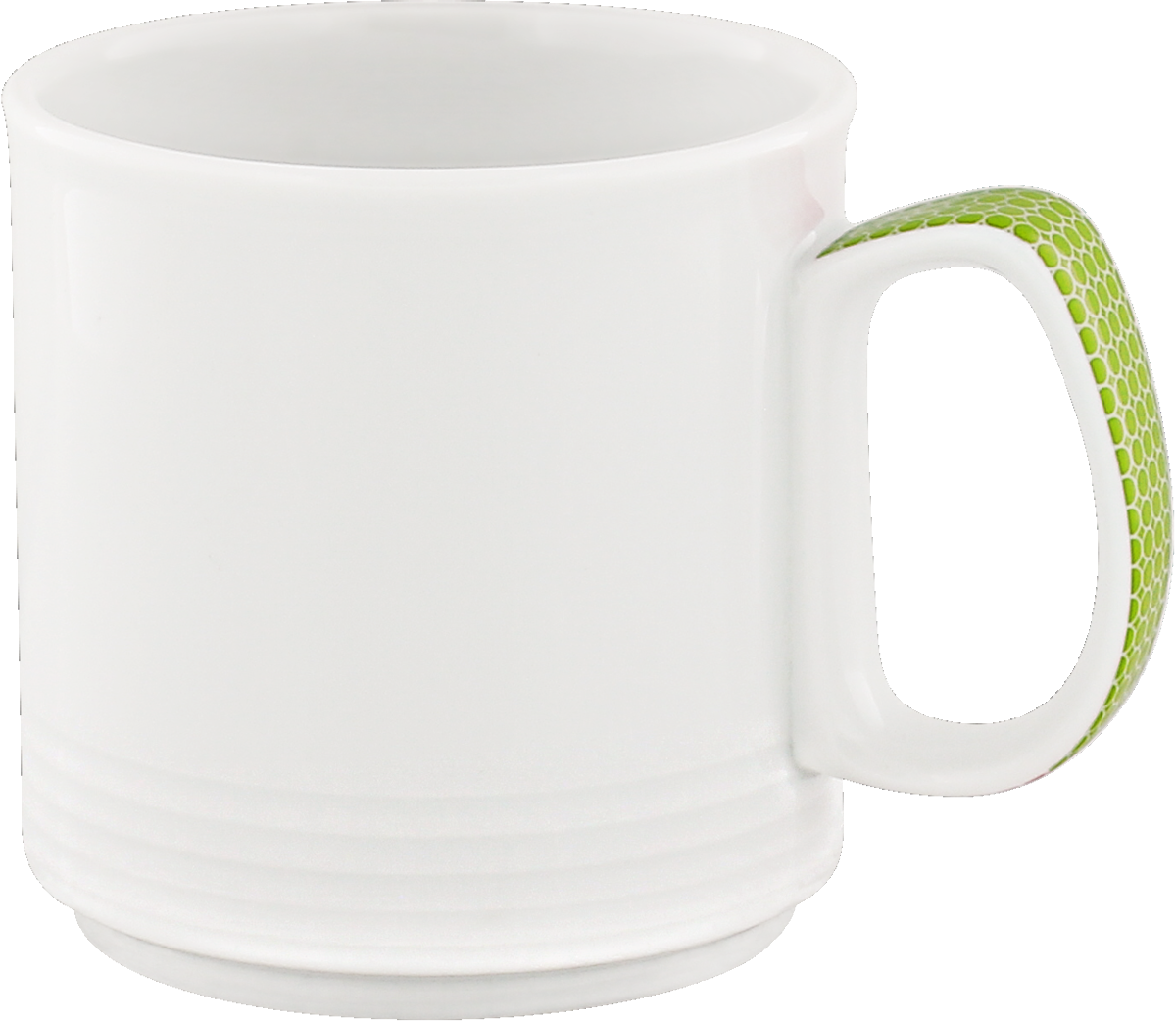 Mug special stackable embossed 0.27l