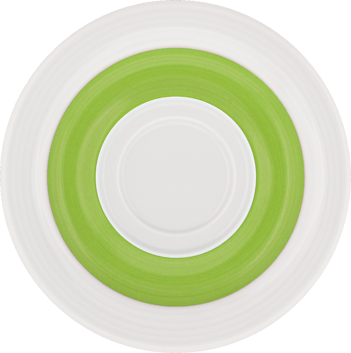 Saucer special with double well embossed 16cm