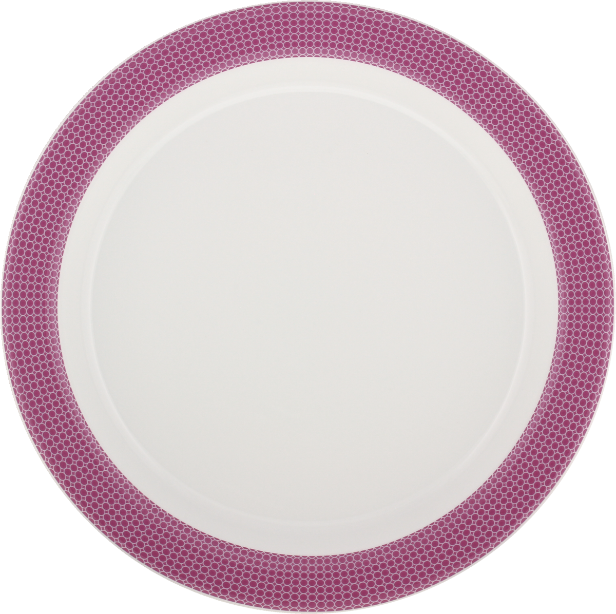 Plate special half-deep round with rim 24cm