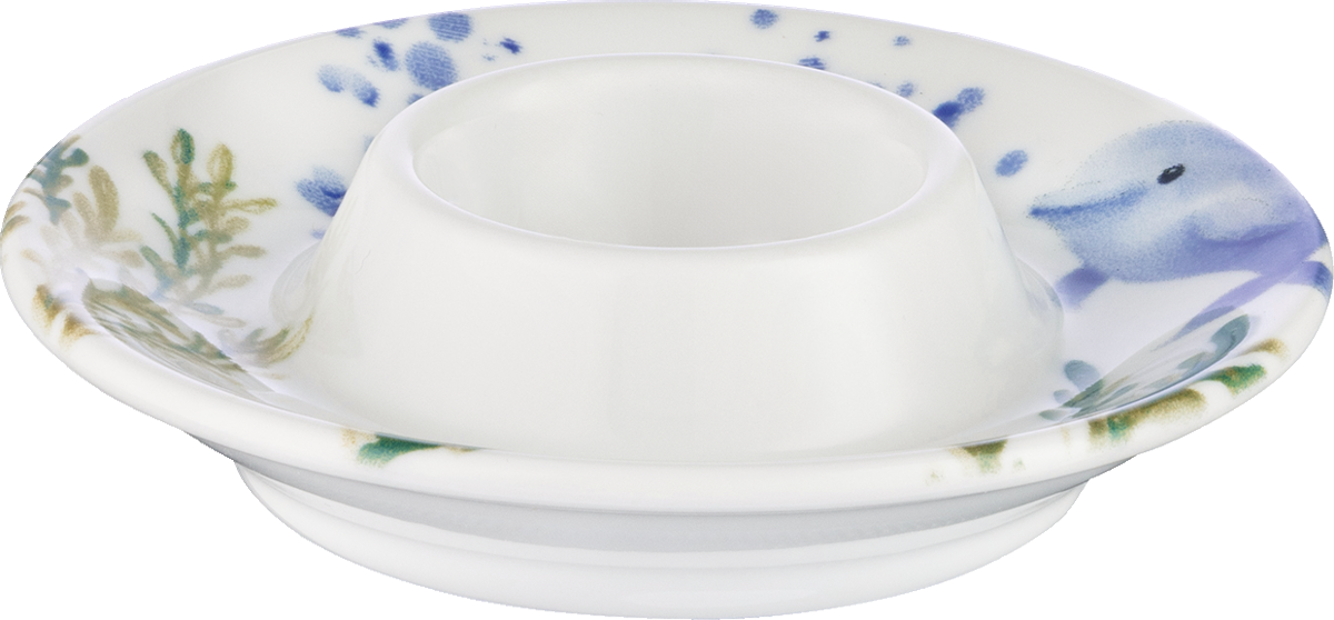Egg cup with tray 11cm