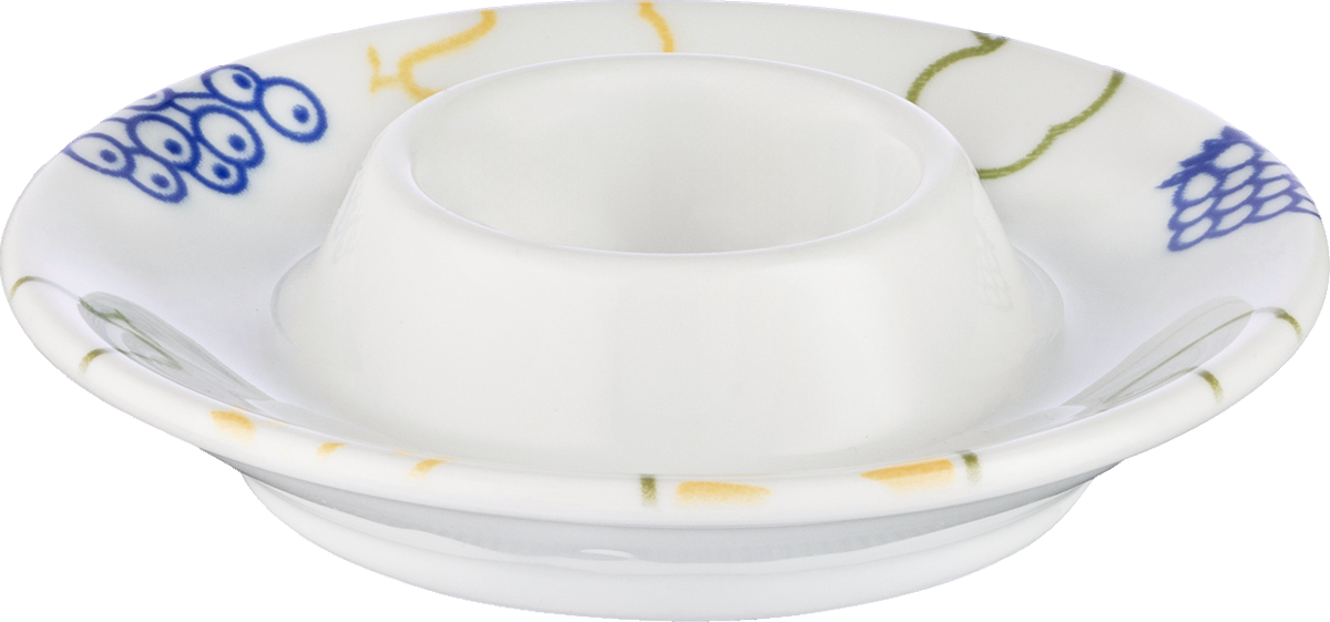 Egg cup with tray 11cm