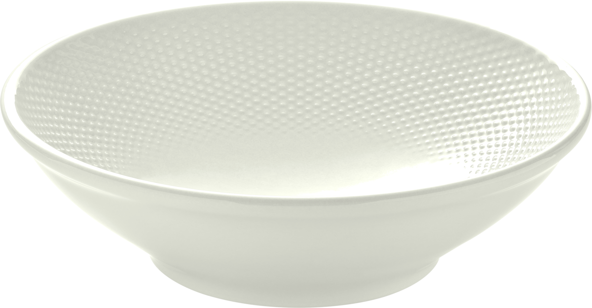 Bowl round embossed cream 24cm/1.50l