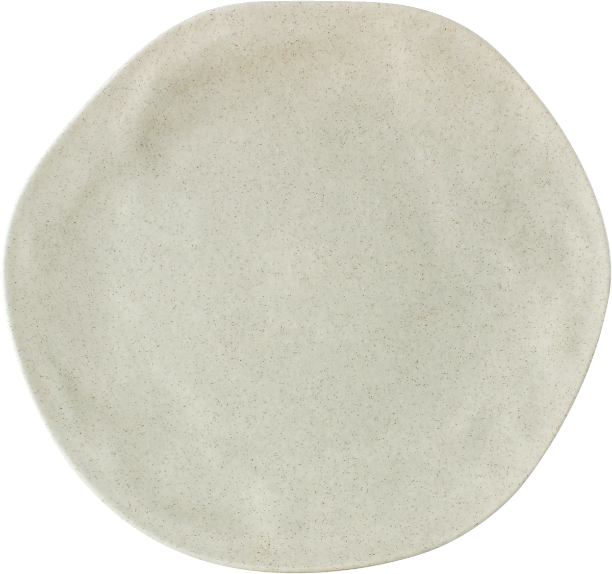Plate flat round coupe moon 28cm