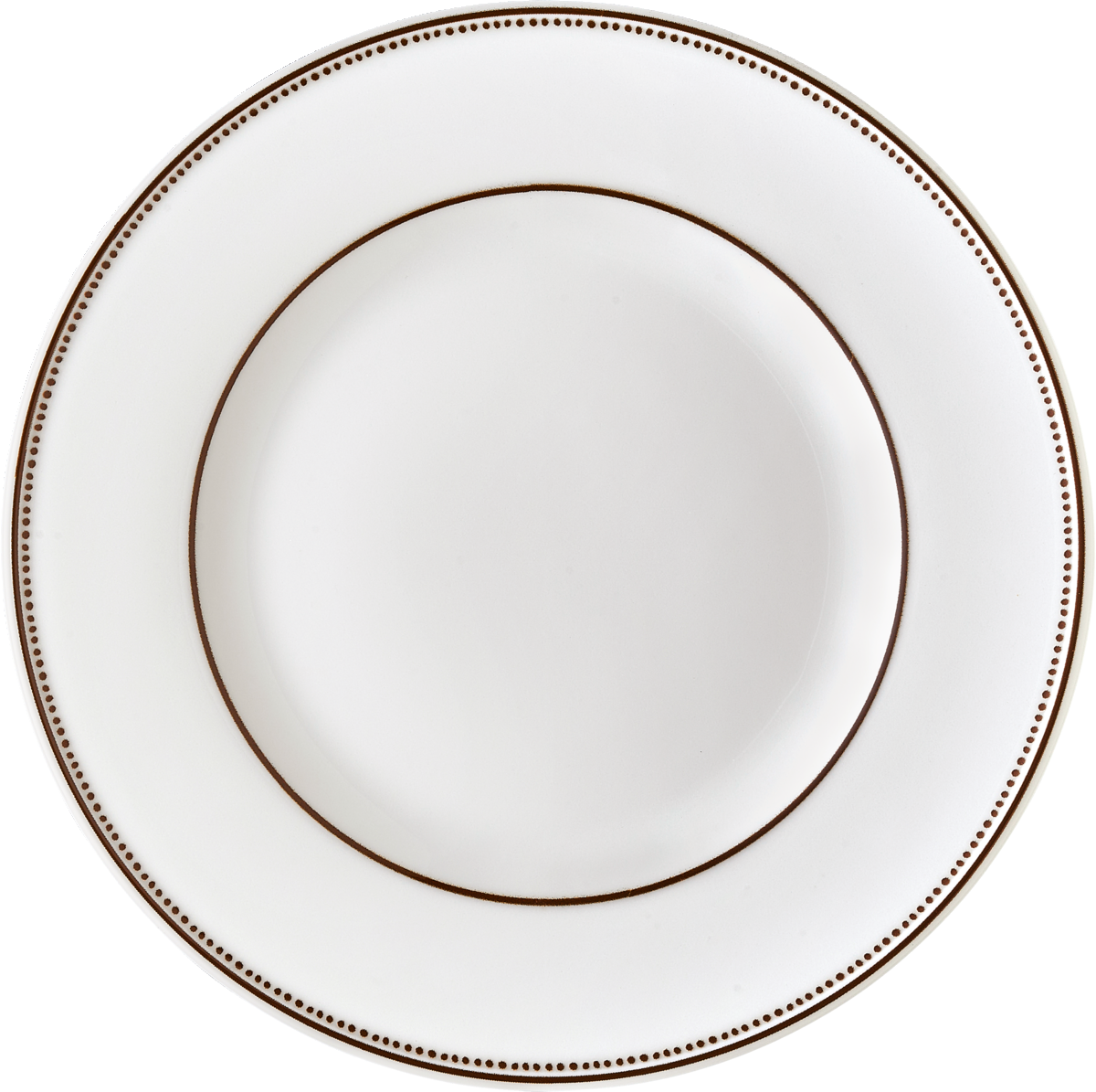 Plate flat round with rim 26cm