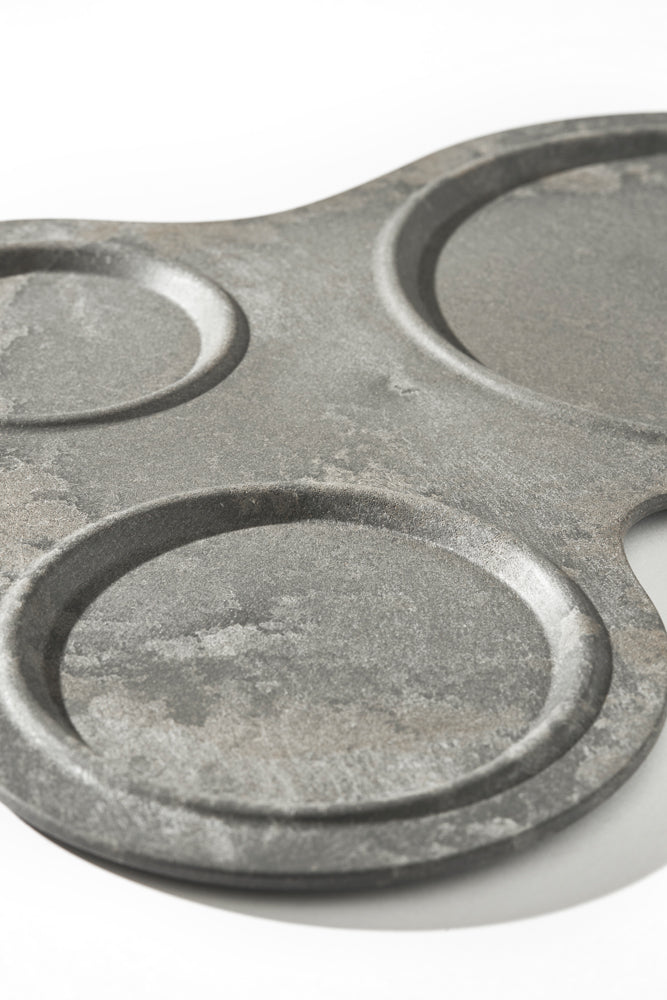 Tray small dark grey