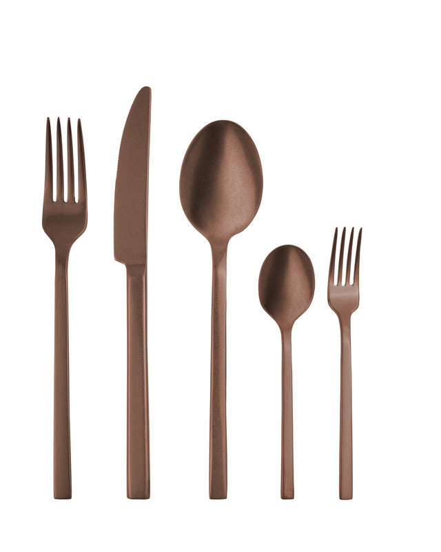Coffee spoon PROFILE PVD copper stone 140mm