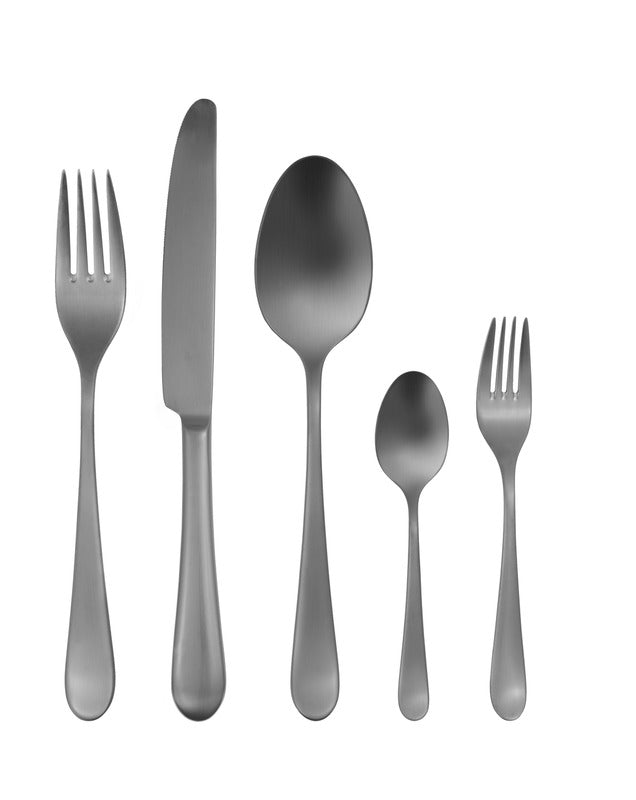 Iced tea spoon SIGNUM PVD gun metal brush 220mm