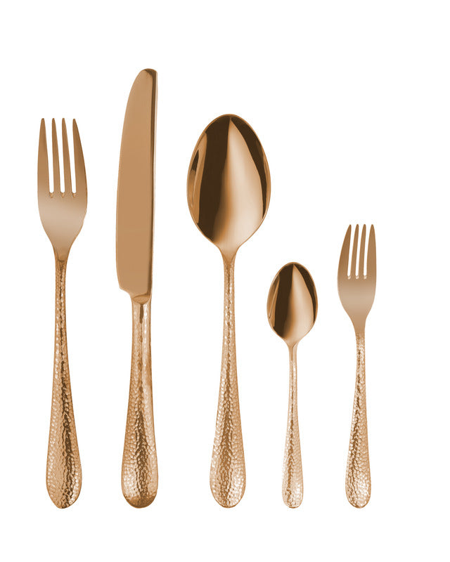 Fish fork SITELLO PVD pale copper 185mm