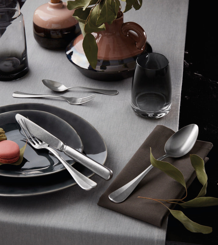 Oyster fork BAGUETTE stoneashed 141mm