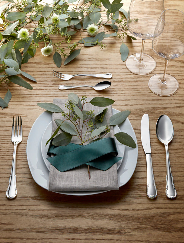 Fish fork BAROCK silverplated, 190mm