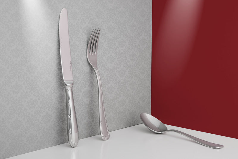Table knife HH KREUZBAND silver plated 248mm