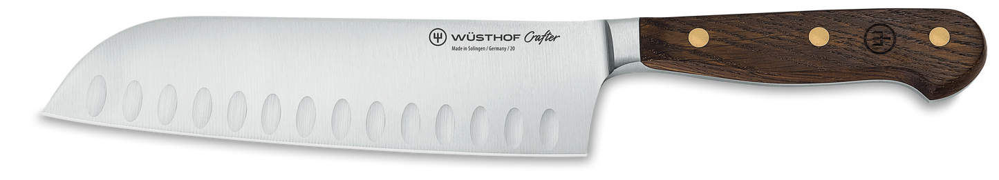 Santoku with Hollow Edge 17 cm