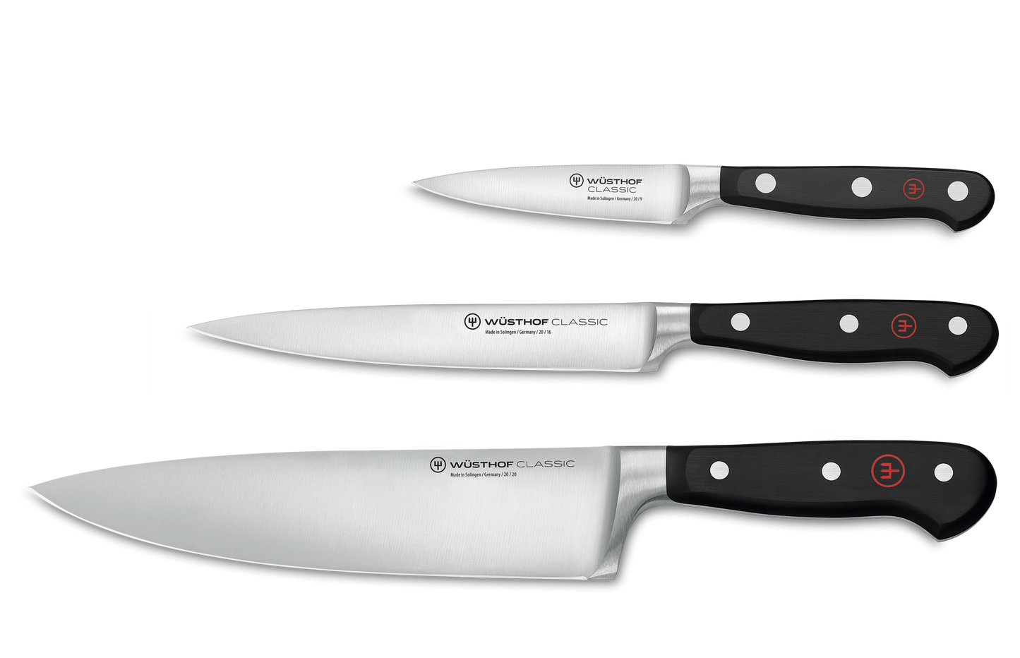 3-piece Chef's Knife Set