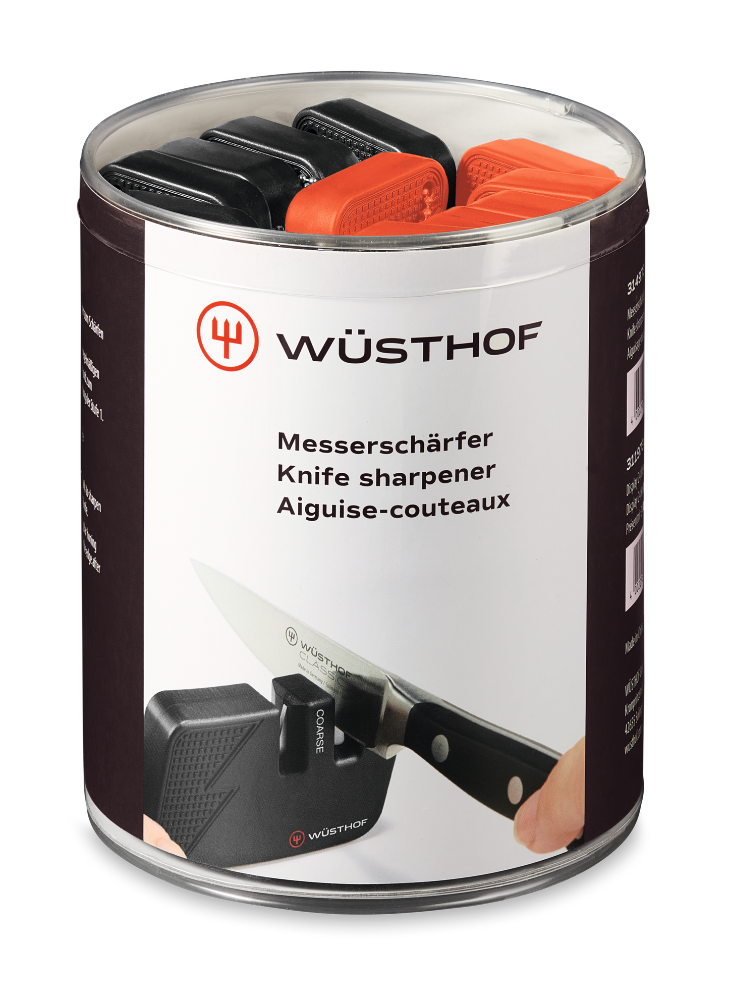 Counter Display Unit with Key-Chain Knife Sharpeners