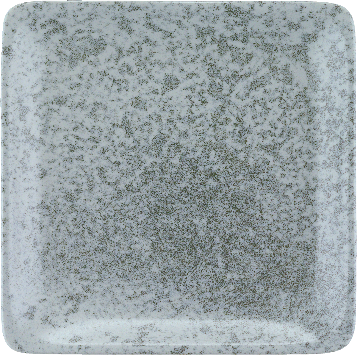 Plate flat square 19cm