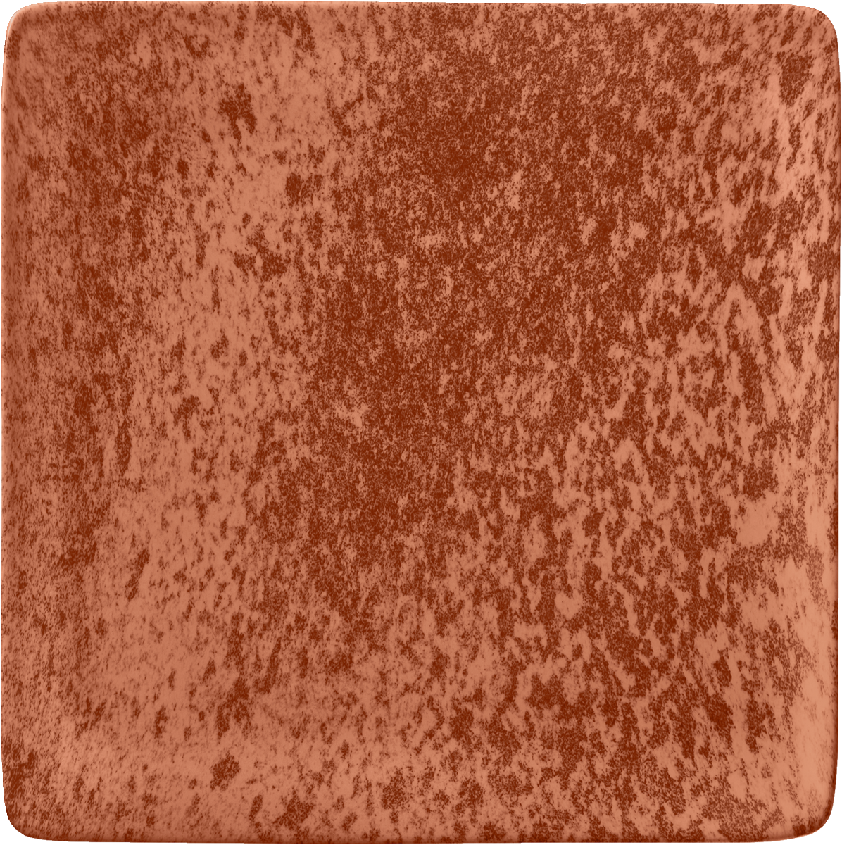 Plate flat square 19cm