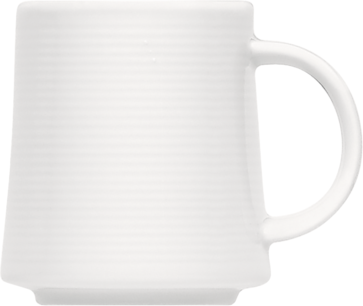 Mug stackable embossed 0.26l