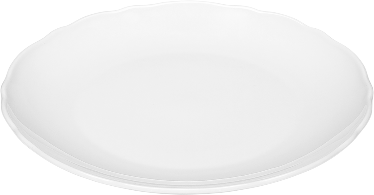 Plate flat round coupe 27cm