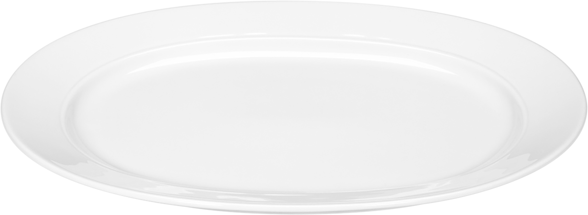 Platter oval with rim 29x21cm