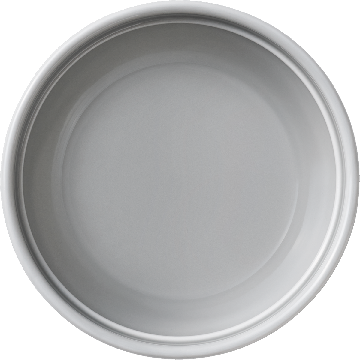 Soup bowl small plain bottom GRAY 10cm/0.34l