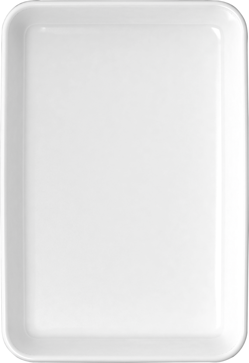 Platter half-deep rectangular PN+ 23x16cm