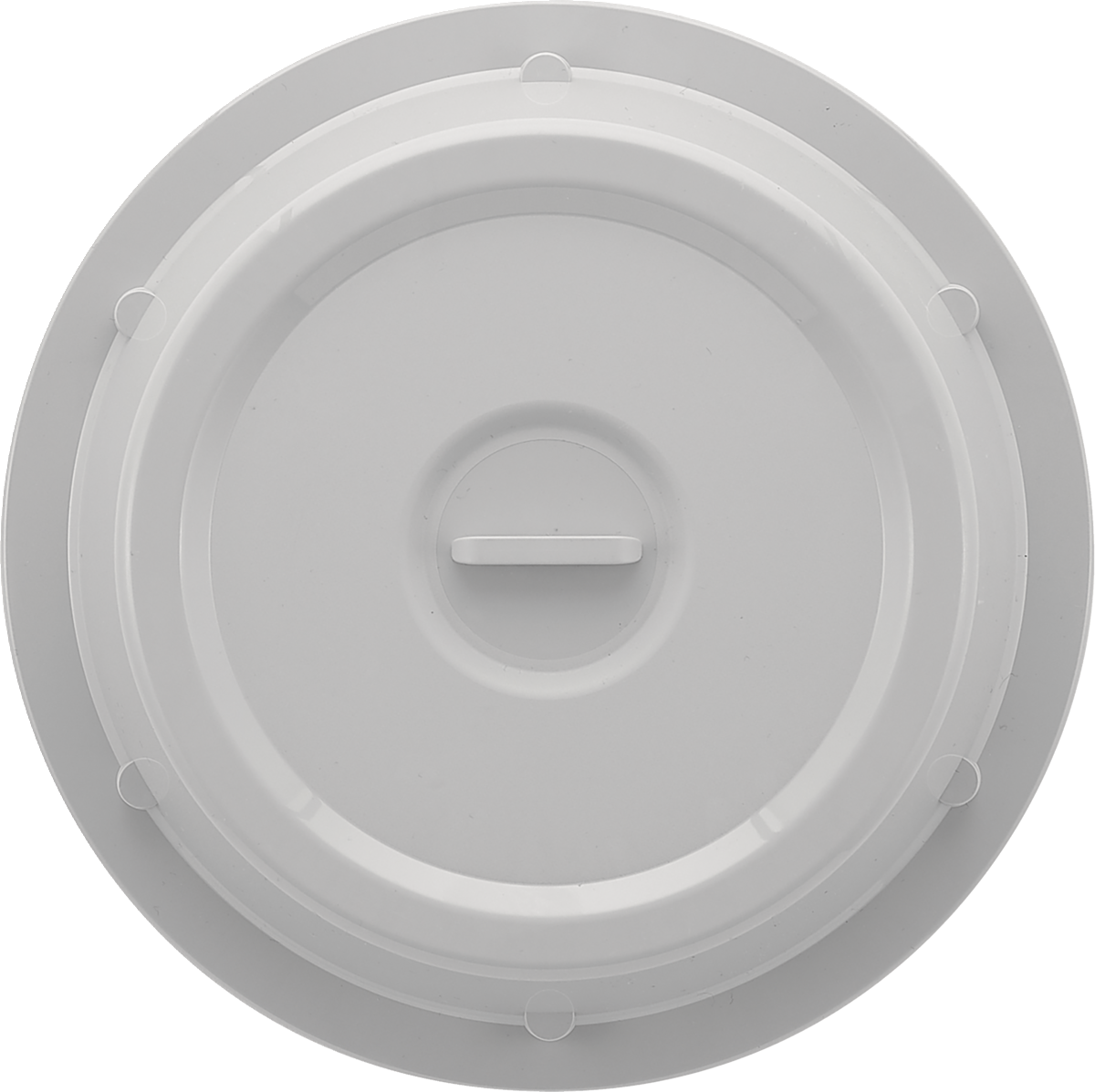 Plastic cover with handle grey high temp HTP 26cm