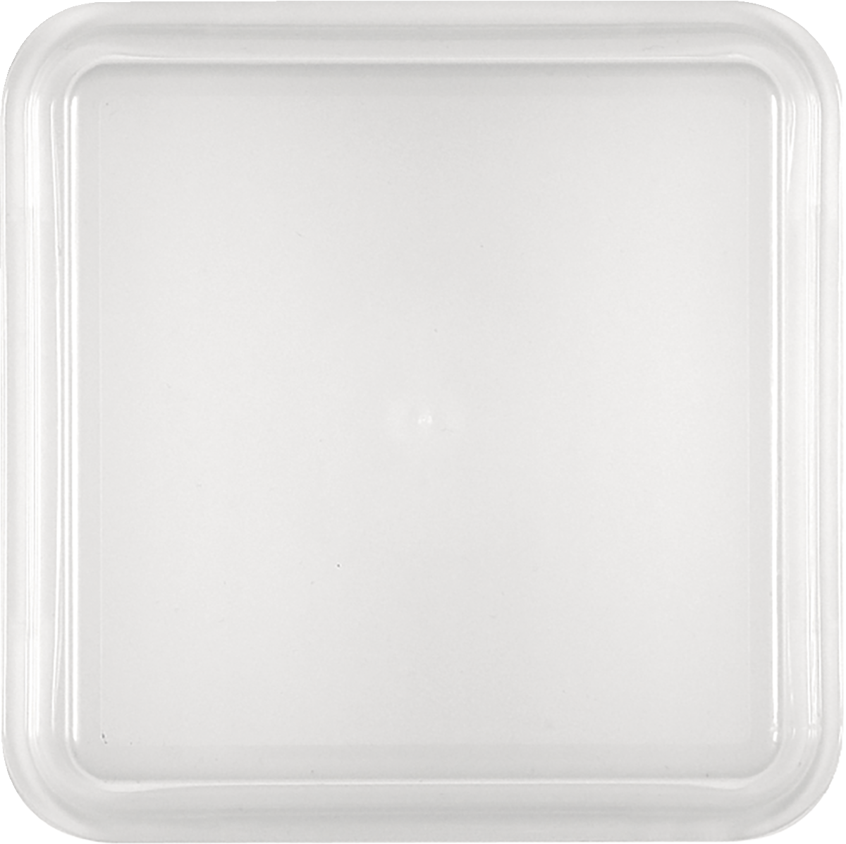 Plastic cover semi-lucent high opaque 20x20cm