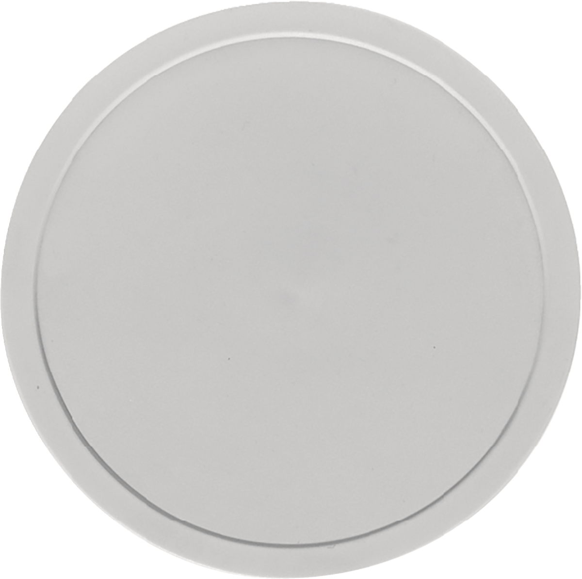 Plastic cover gray flat gray 14cm