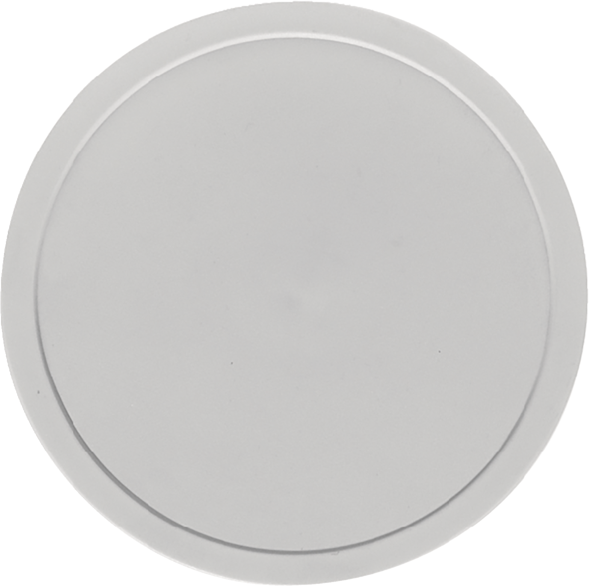 Plastic cover grey flat grey 15cm