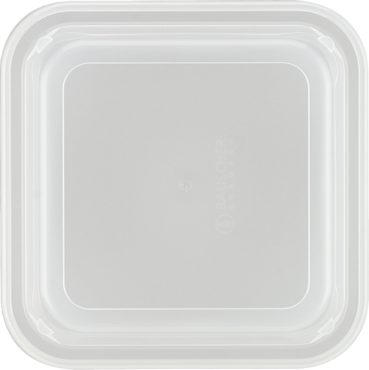 Plastic cover semi-lucent high opaque 12x12cm