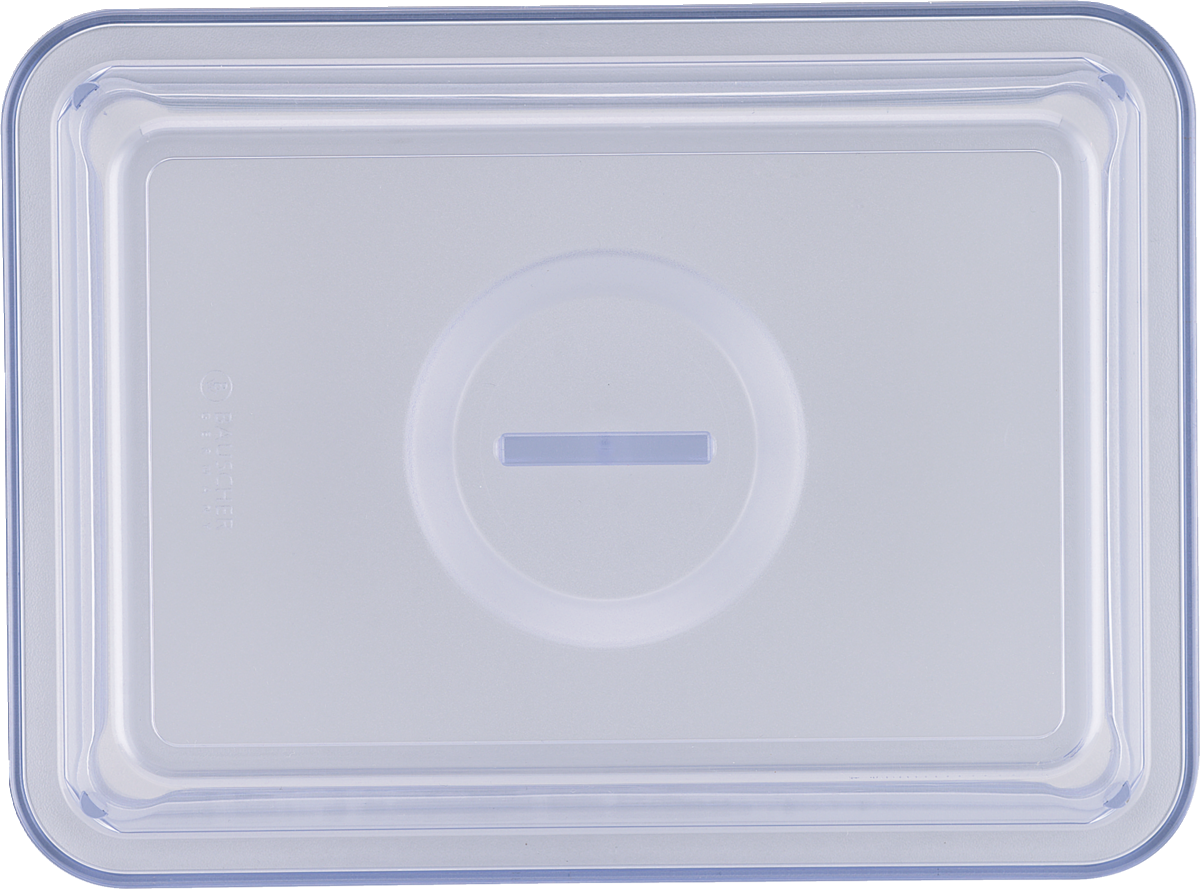 Plastic cover lucent-blue high 23x17cm