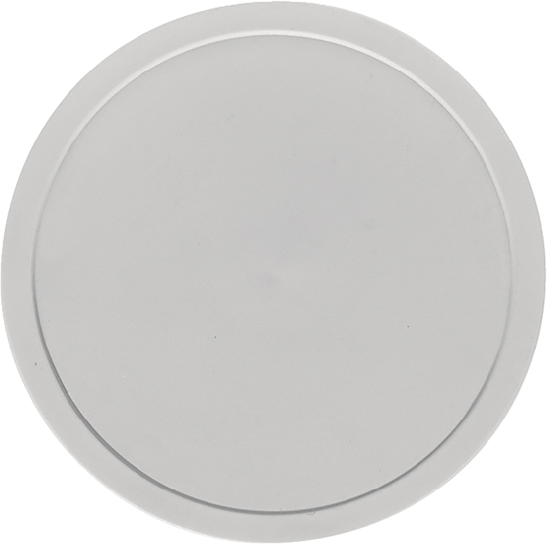 Plastic cover grey flat slosh-proof grey spill-proof 7cm