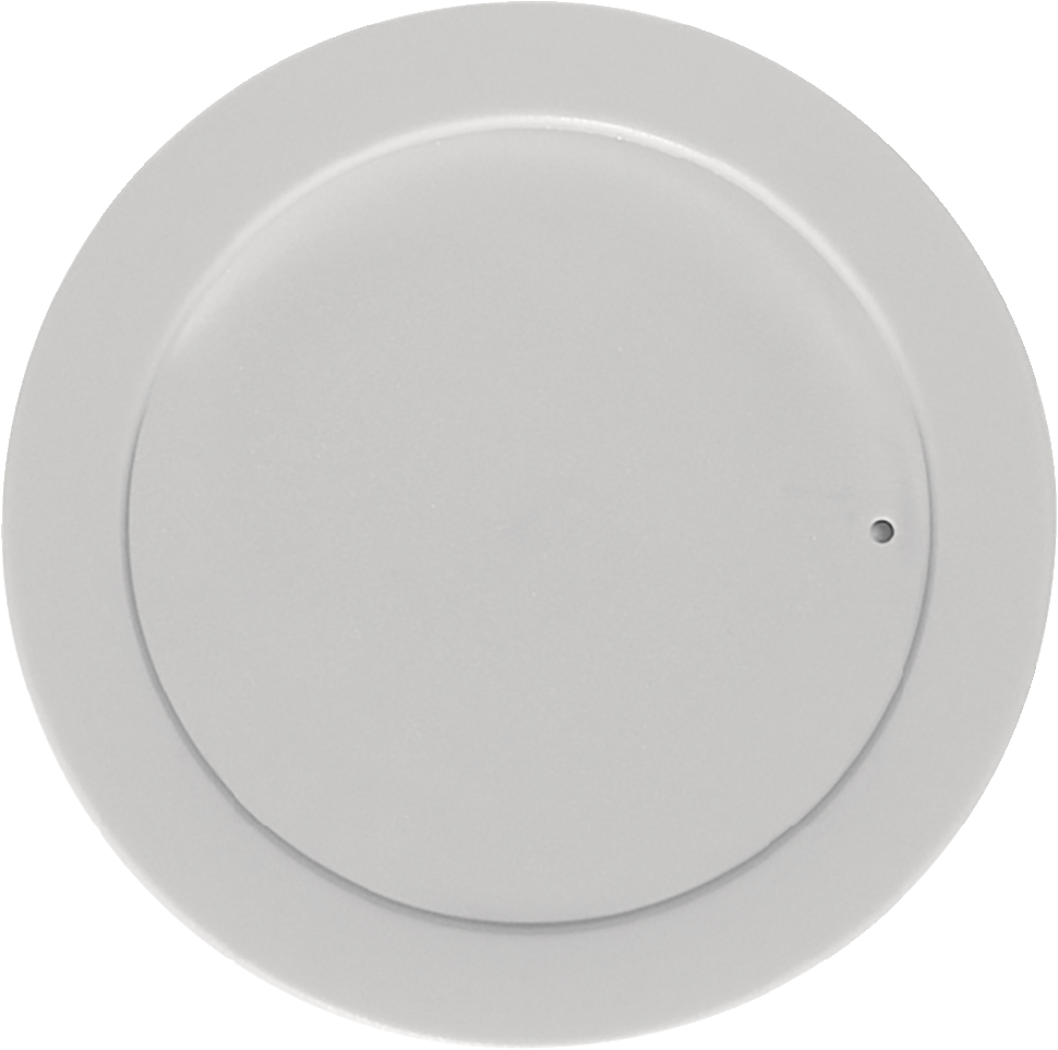 Plastic cover gray flat gray 8cm