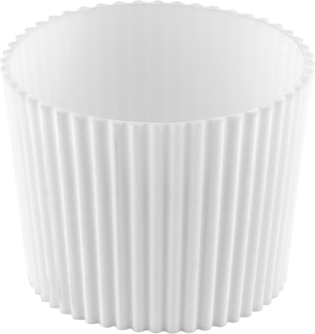 Sleeve white high wide