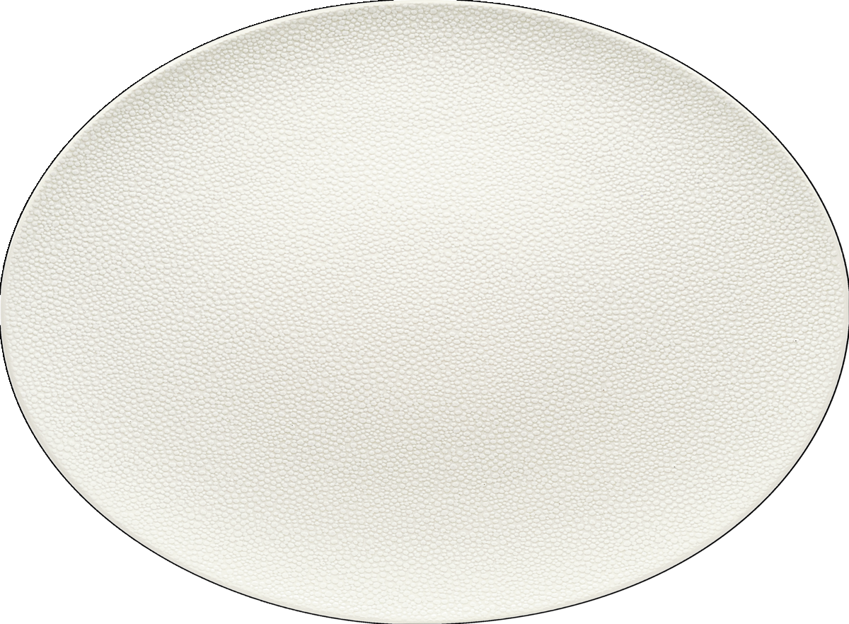 Platter oval coupe 33x24cm